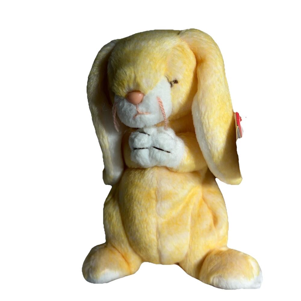 Ty Beanie Baby - GRACE‎ the Praying Bunny Rabbit 5.5" MWMTs Stuffed Animal Toy